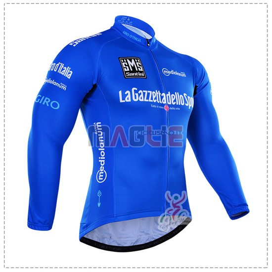 Maglia Tour de Italia manica lunga 2016 blu e bianco - Clicca l'immagine per chiudere